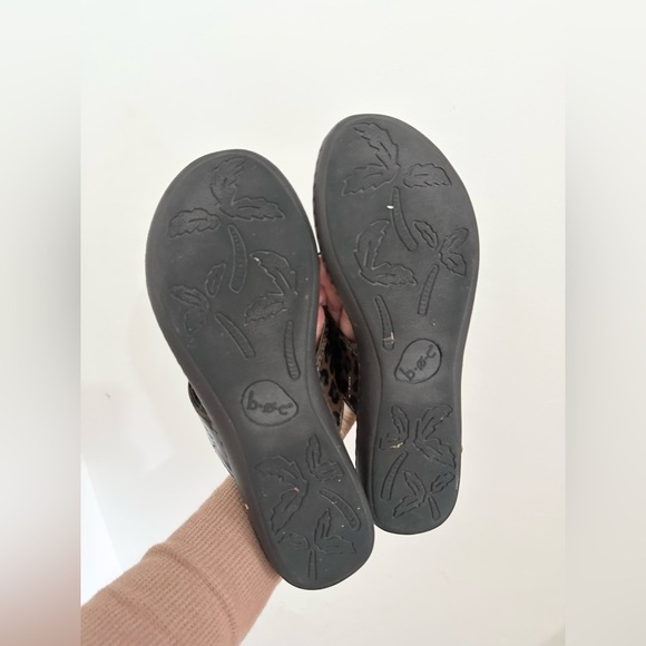 BOC Born Concept Women’s Leopard Print Thong Flat Sandal Shoe Size 10 - Picture 5 of 7